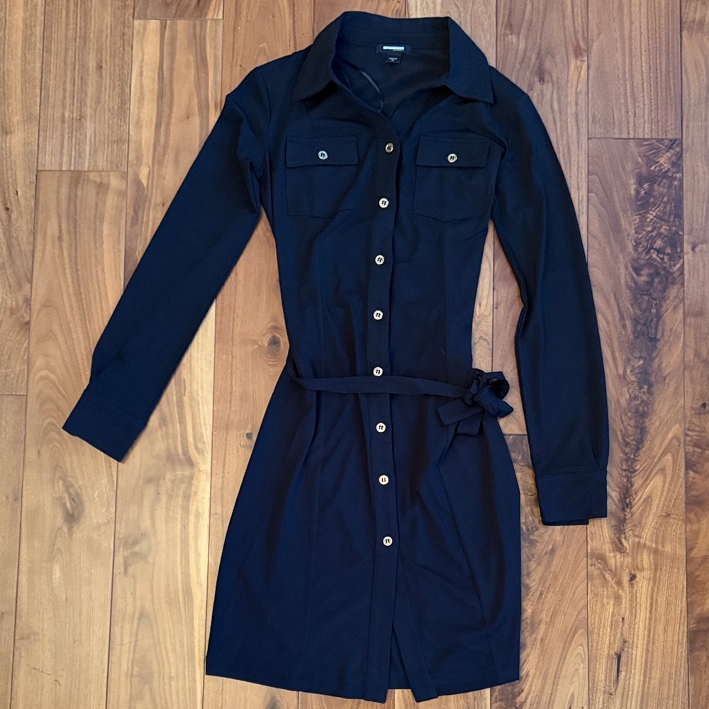 Chic Black Long Sleeve Dress